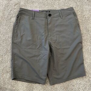 O’Neill NWT Hybrid Standard Fit 10” Inseam Gray Shorts Men Size 30 #1882282
